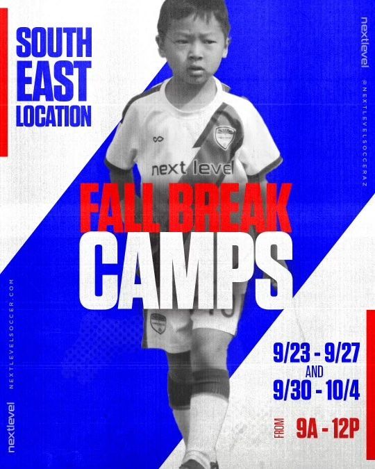 A poster for south east location fall break camps