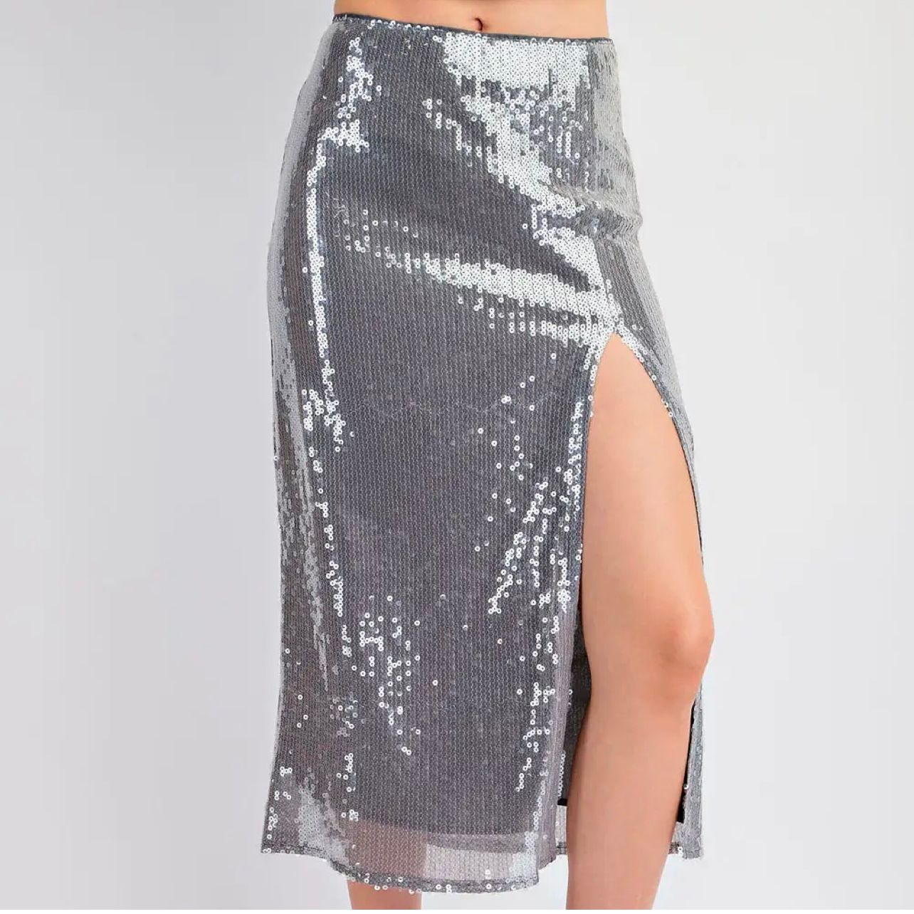 Sparkle away sequins skirt