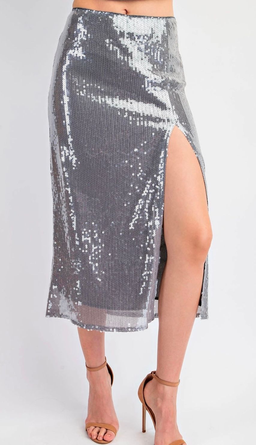 Sparkle away sequins skirt