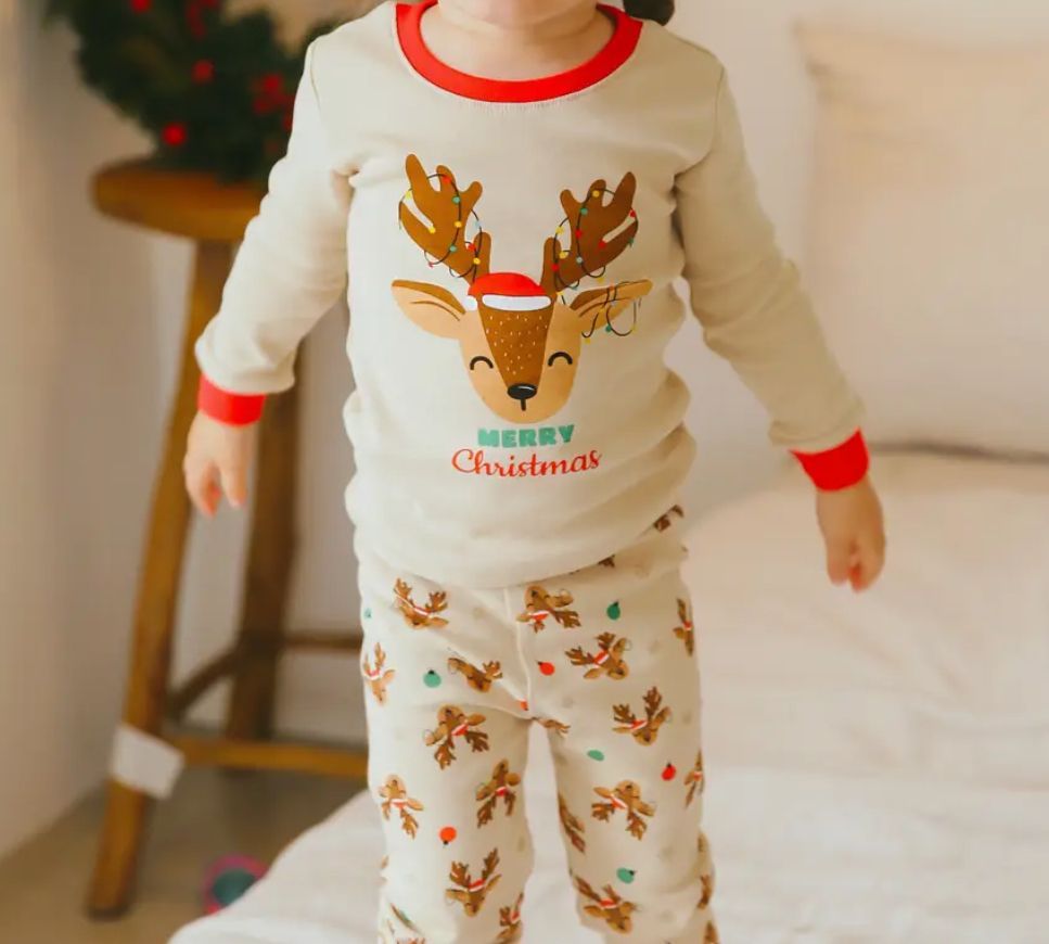 Reindeer 2 piece PJ set