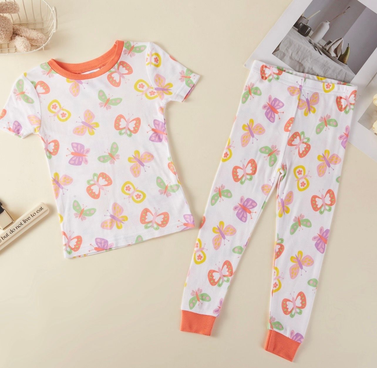 Bamboo butterfly PJs