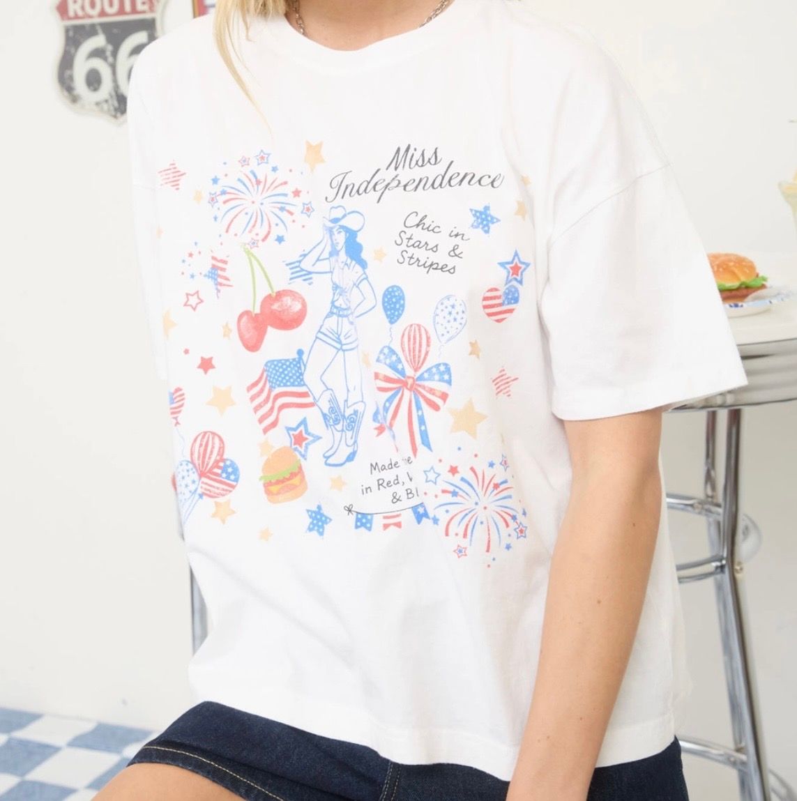 Miss independent tee