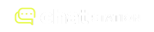 Um logotipo amarelo e branco com um rosto sorridente.