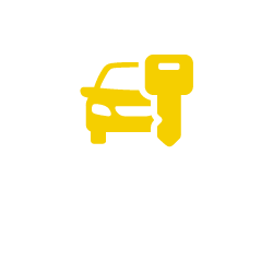 My car recovery logo white text