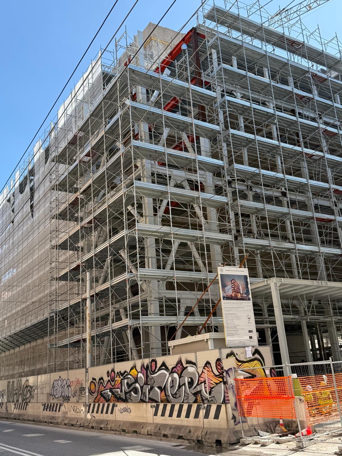 cantiere in svolgimento di CS METALMECCANICA