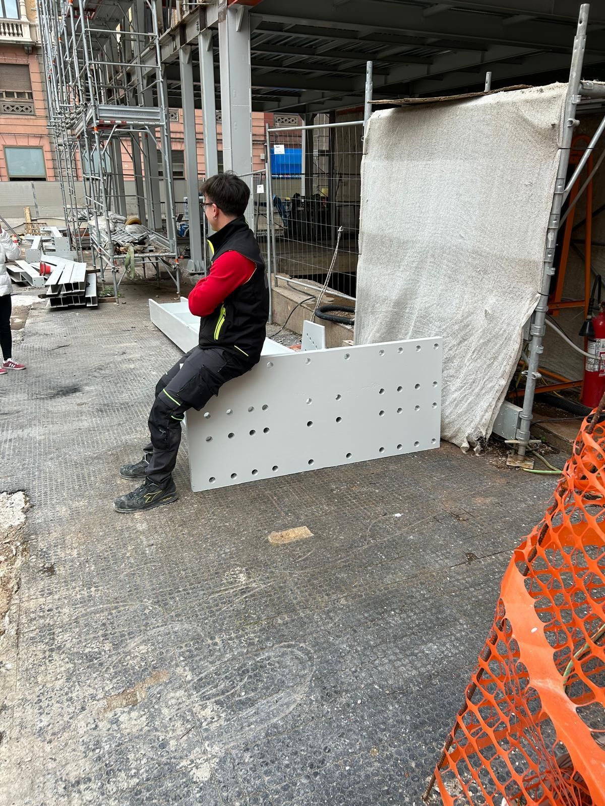 cantiere in corso di CS METALMECCANICA