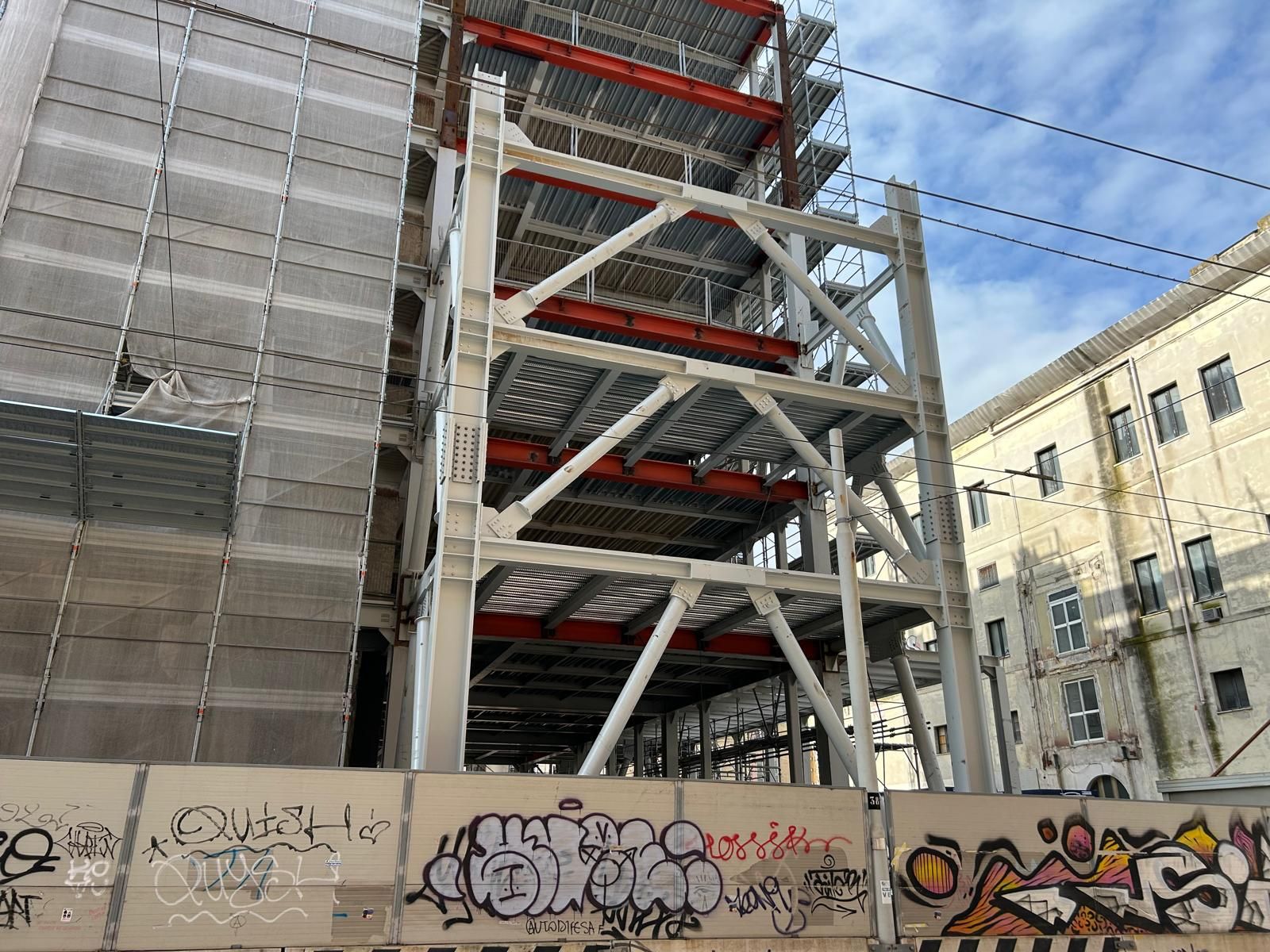 cantiere in corso di CS METALMECCANICA