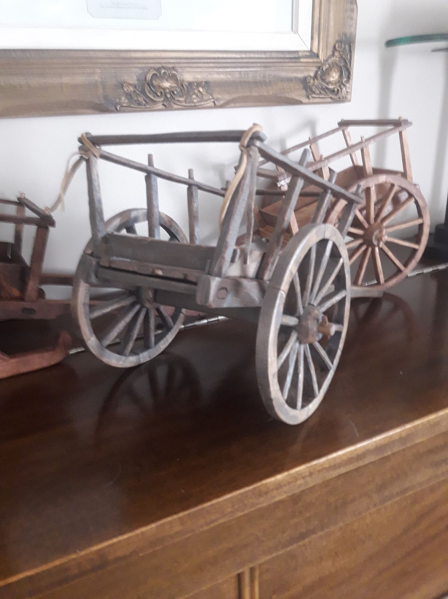 Red River Carts on display