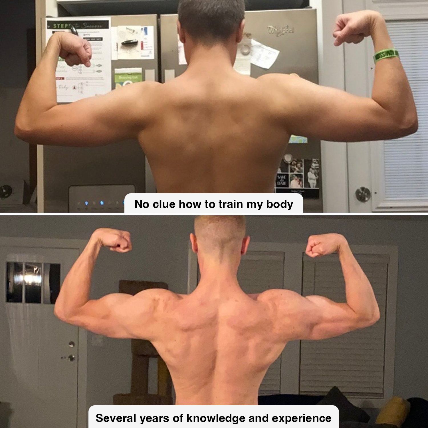 From no clue how to train body to a healthy body with weight training and nutrition guides in Upstate South Carolina.