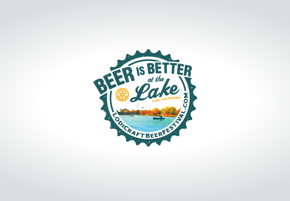 Beer is Better at the Lake logo for the Lodi Craft Beer Festival