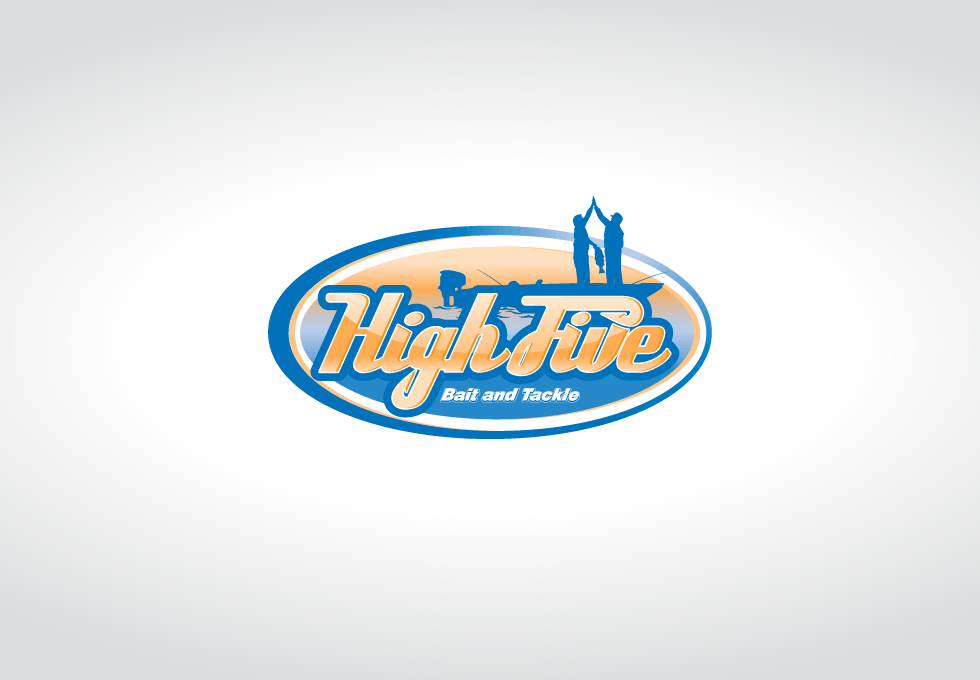 High Five Bait and Tackle Logo
