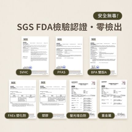 Virnova 竹好吸的竹纖維紙吸管 SGS 檢驗報告，常見有害物質與塑膠成分檢驗零檢出