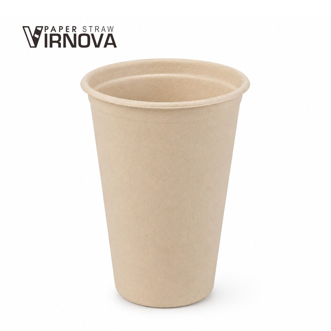 竹纖維紙杯（原色）90mm｜16oz