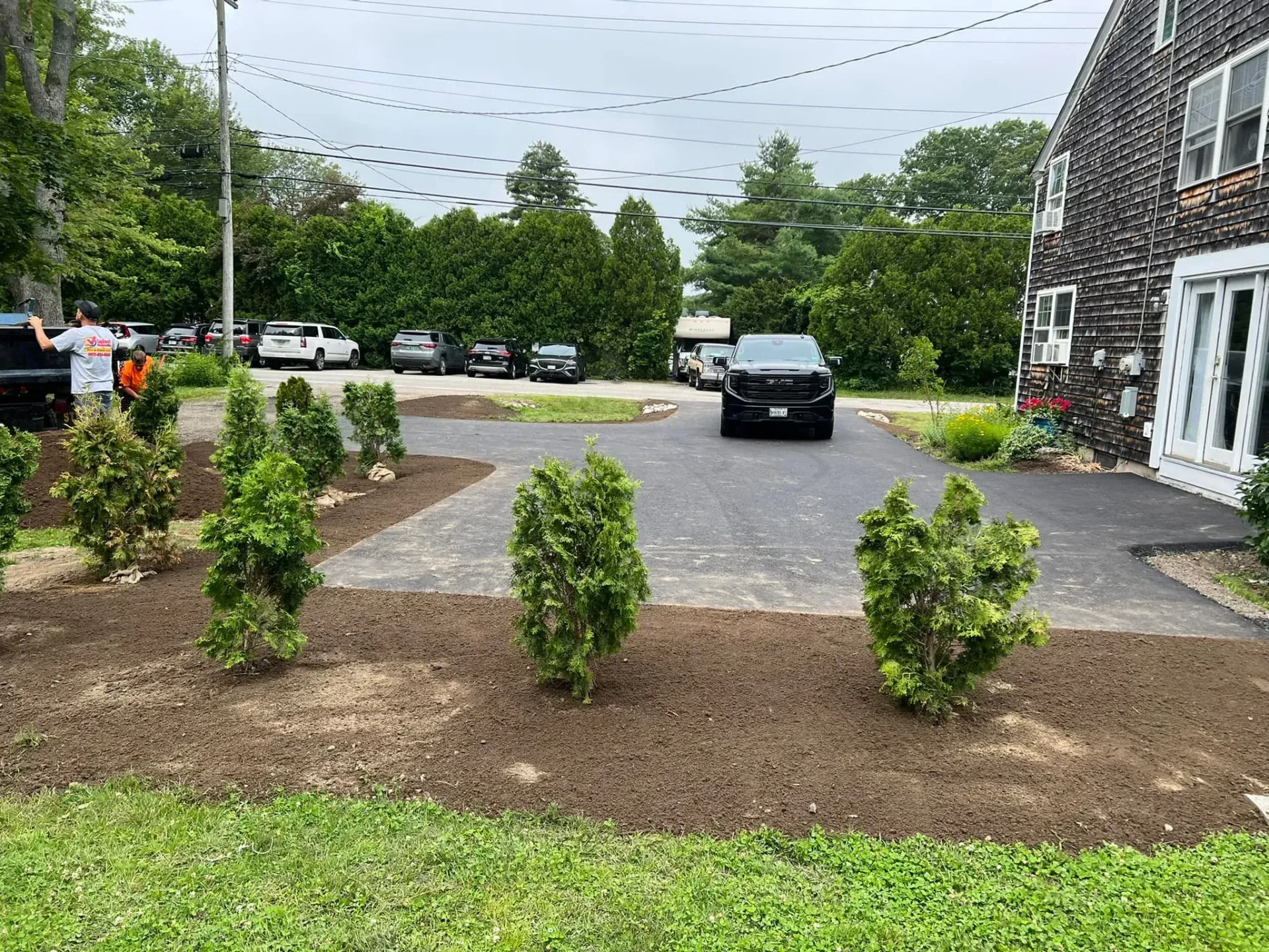 hardscaping and landscaping