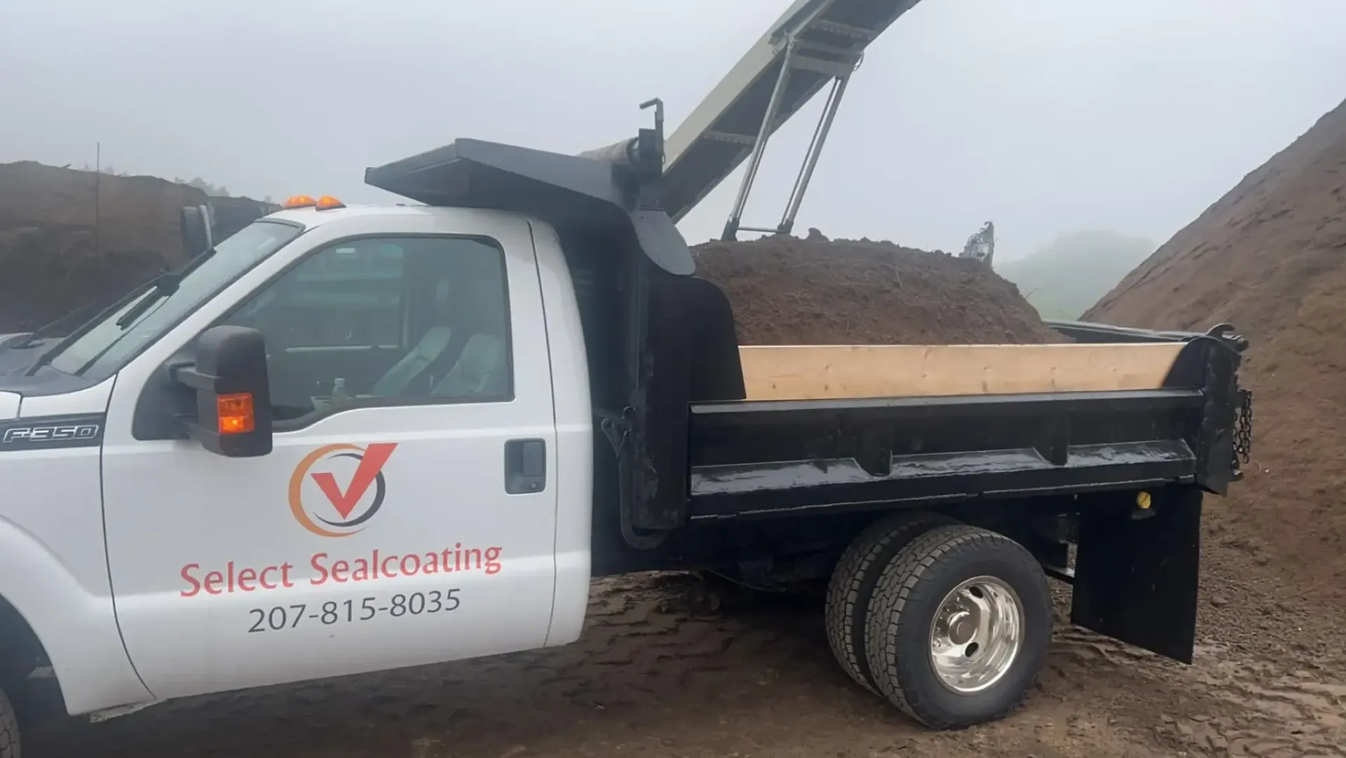 Select Sealcoating truck