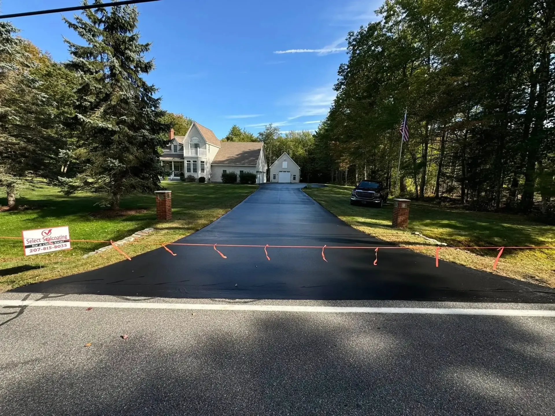 Sealcoating job completed