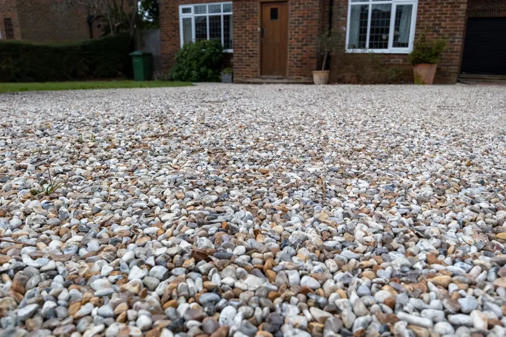 Graveling driveway service in Southern Maine