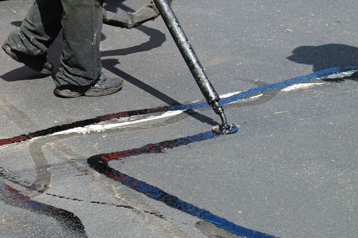Crack Filling services in Southern Maine by Select Sealcoating