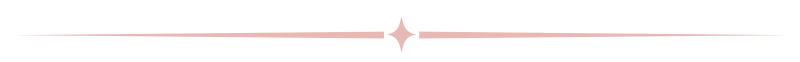 A pink light beam is shining on a white background to divide page sections. 