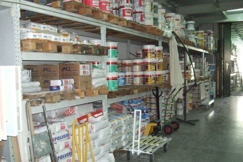 Vendita di prodotti per l'edilizia