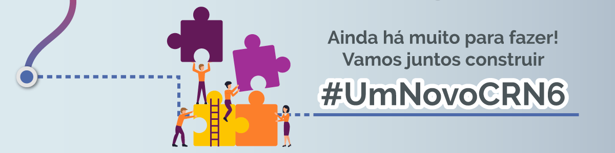 Um pôster com um ponto de interrogação e peças de quebra-cabeça