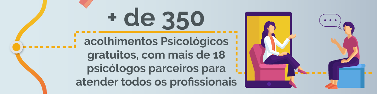 Uma mulher está sentada em uma cadeira conversando com um homem.