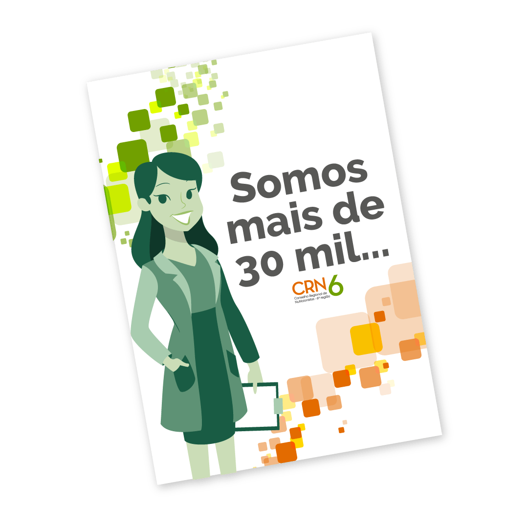Um cartaz com uma mulher e as palavras somos mais de 30 mil