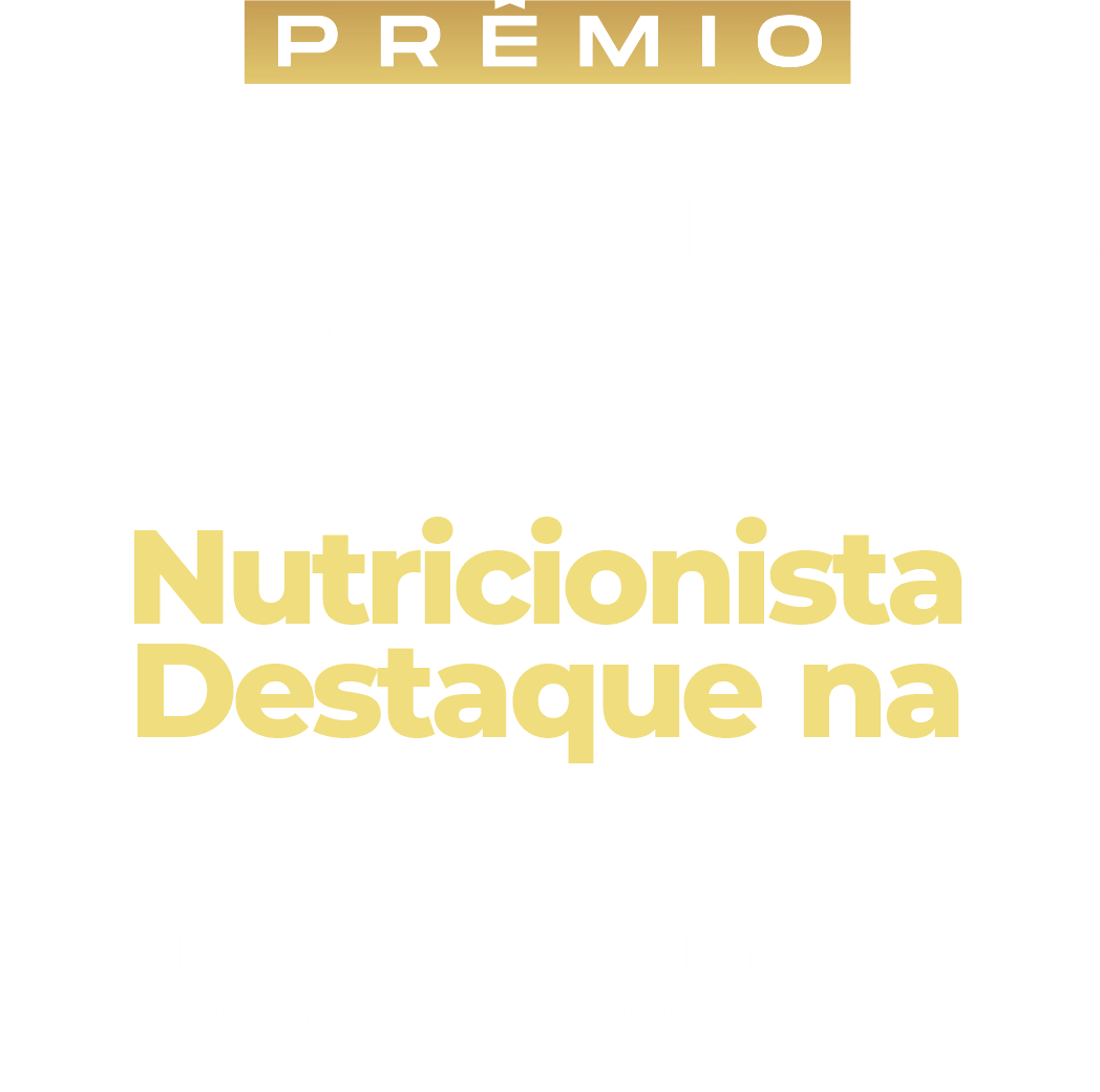 A logo for premio nutricionista destaque na