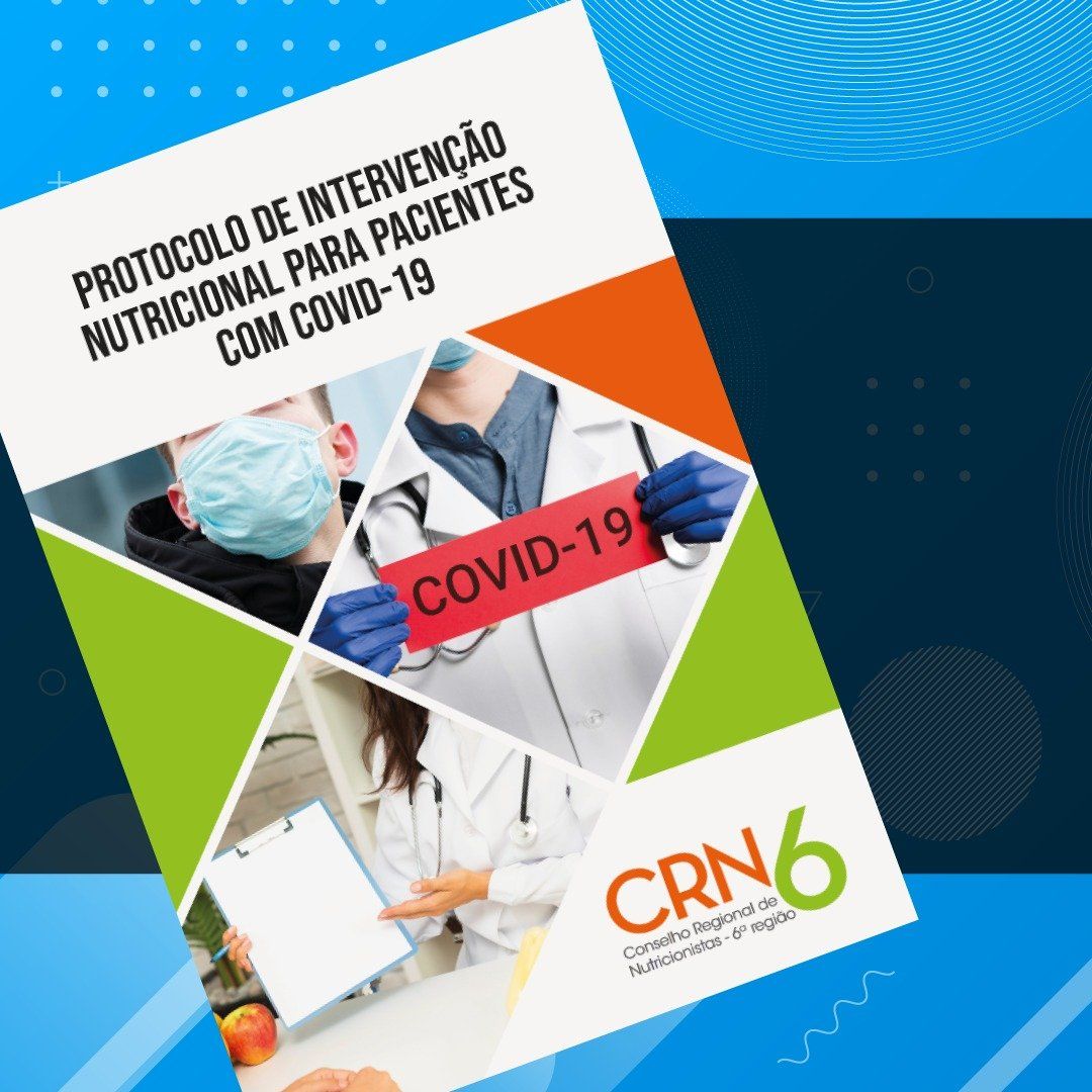 A book titled protocolo de intervencao nutricional para pacientes com covid-19