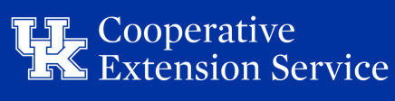 A blue logo for a cooperative extension service