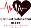 A logo for certified professional repair bring it back to life
