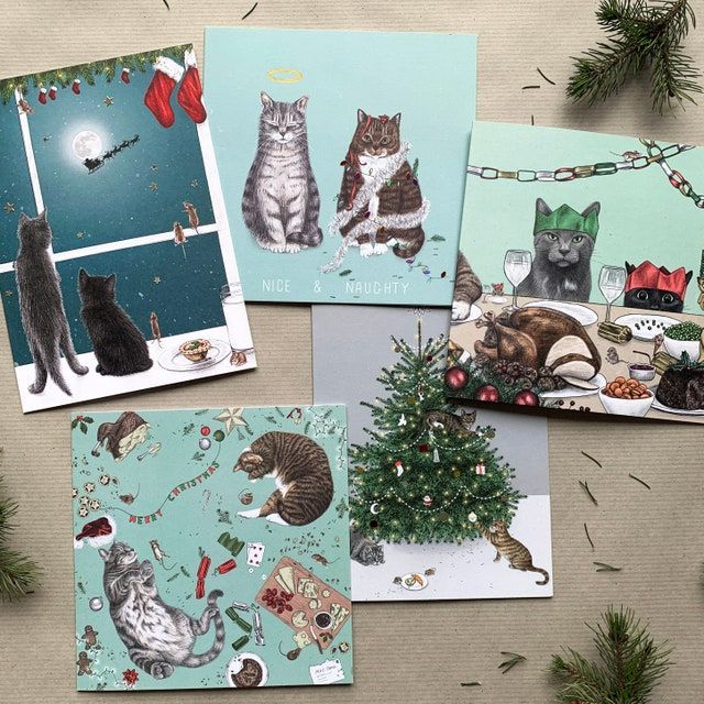 Greeting cards designed and illustrated by helena dore illustrations