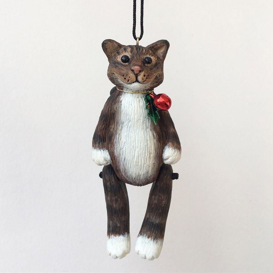 cermaic jointed cats by helena dore illustration & design