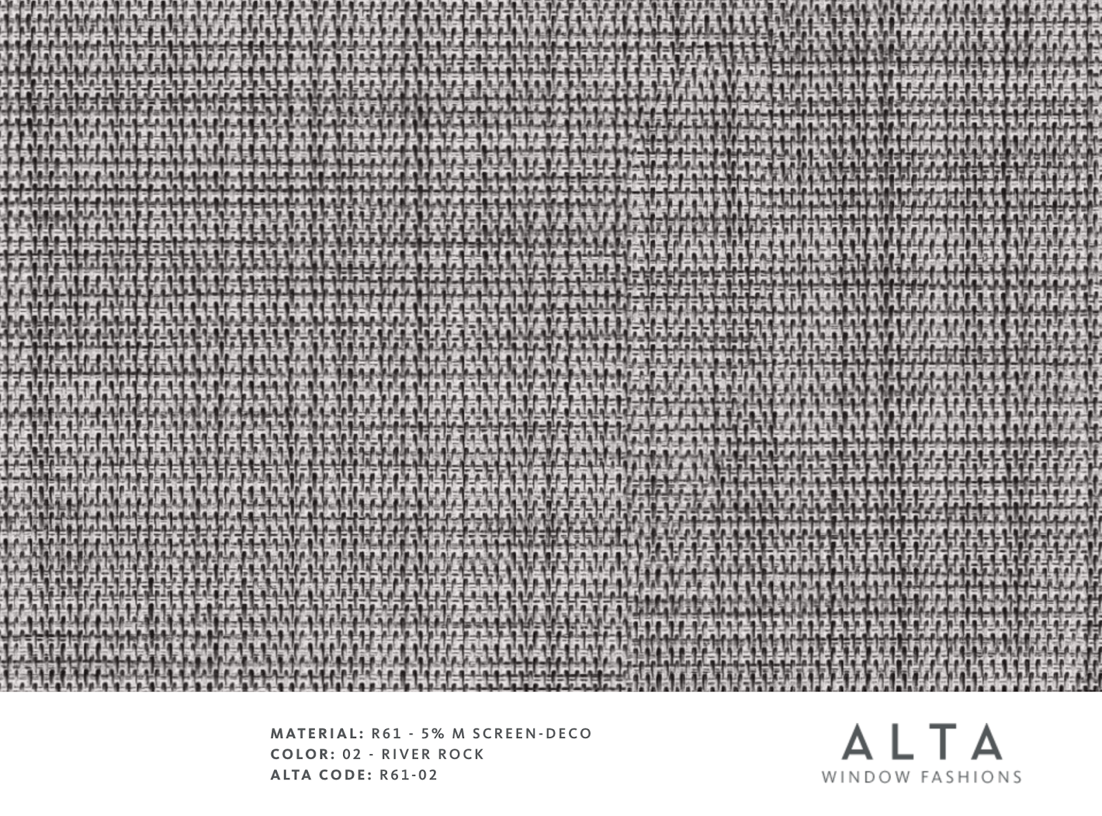 a black and white pattern with the word alta on the bottom Love is Blinds.