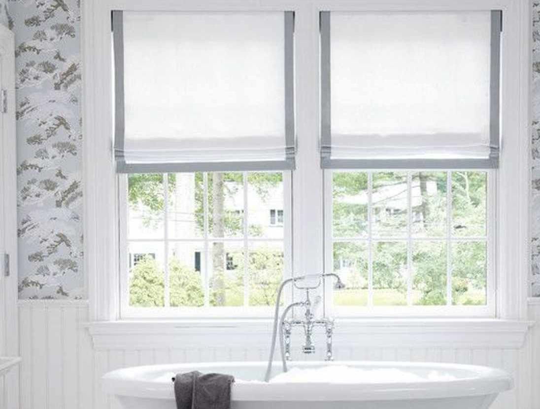 Bathroom Window Treatment