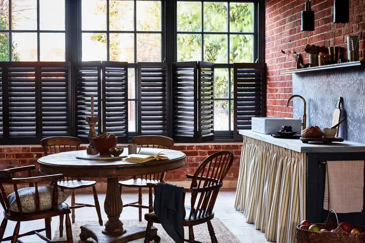 DIY Cafe Style Shutters