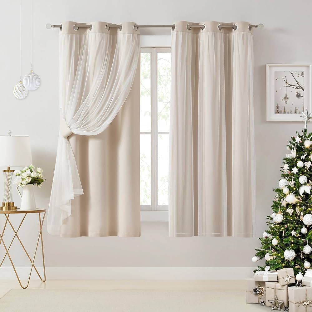 Layered Curtains and Sheers