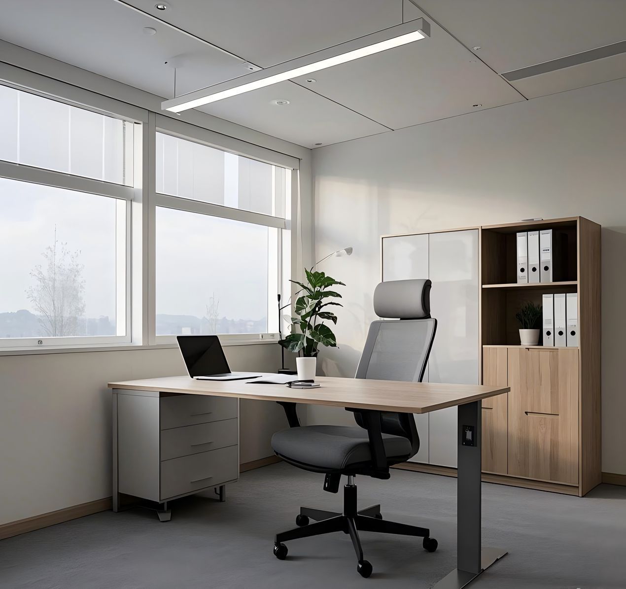 Light Control and Glare Management in Open Layouts