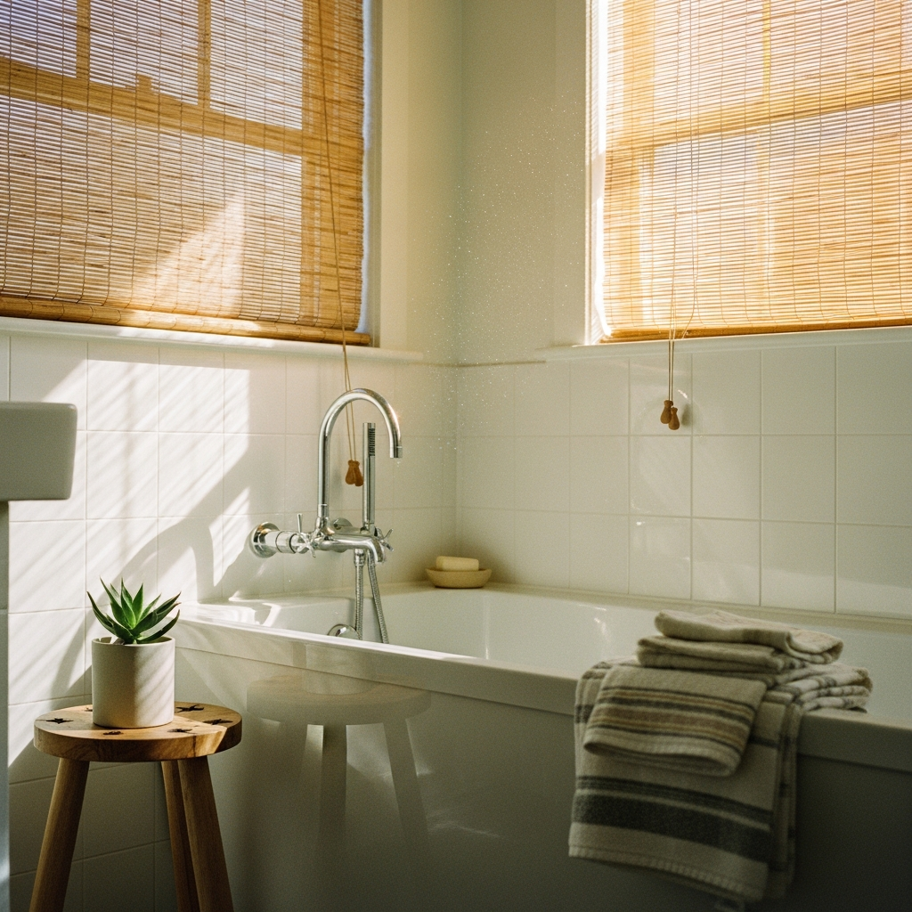 Bamboo Blinds (Eco-Friendly & Stylish)