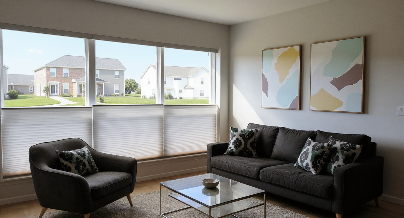 Why are cellular shades among the best energy-saving blinds for living rooms in 2025?