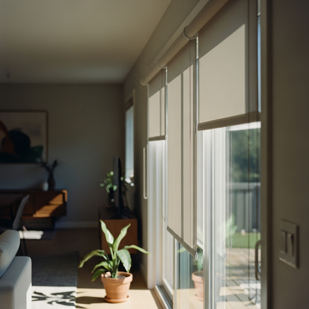Choosing the Right Roller Shades for Your Sliding Door