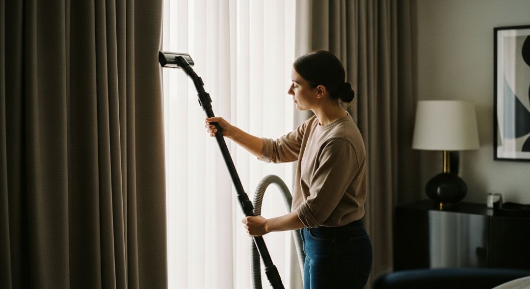Cleaning Fabric Curtains and Drapes