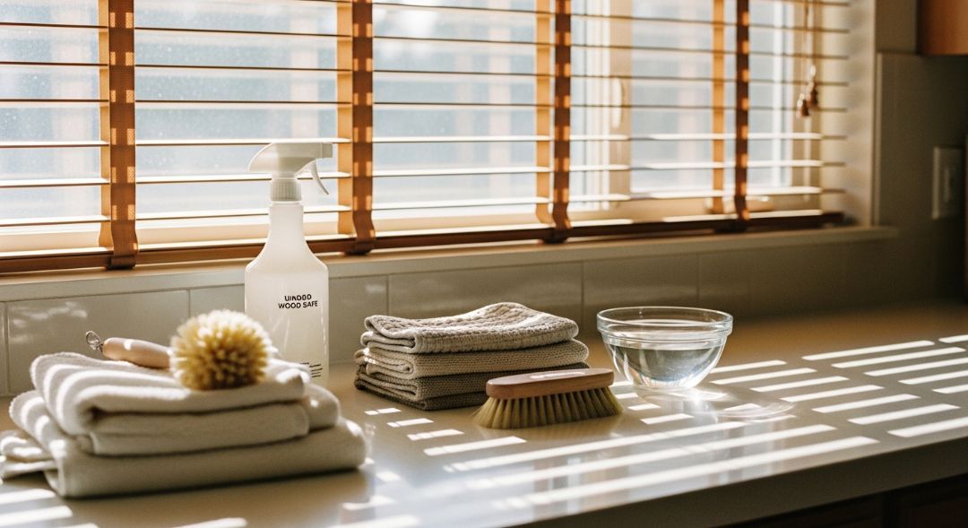 Eco Friendly Cleaning Window Blinds
