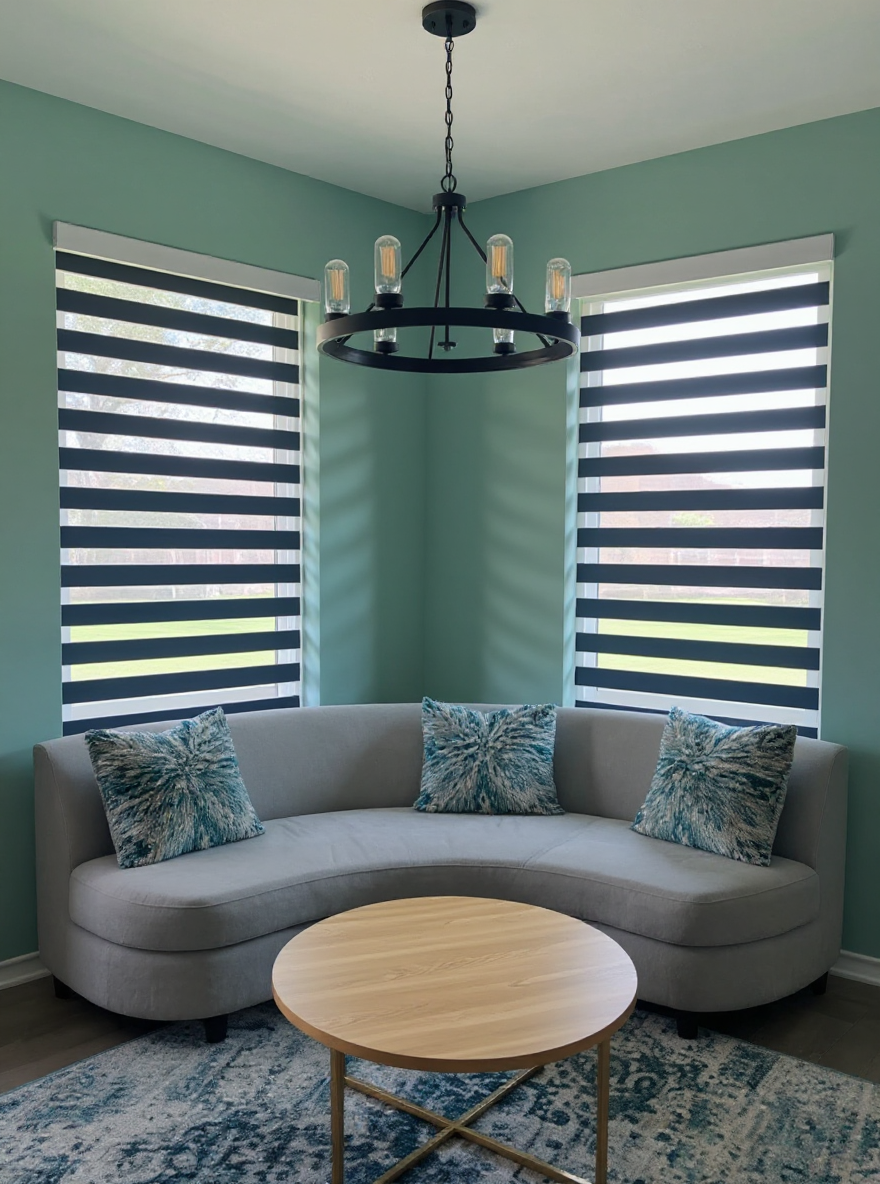 Factors That Affect Nighttime Privacy With Zebra Blinds