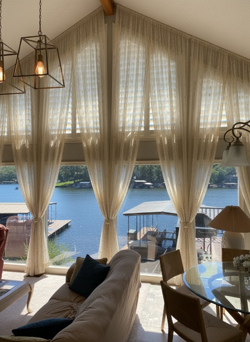 Individual Curtain Panels & Sectioned Drapes