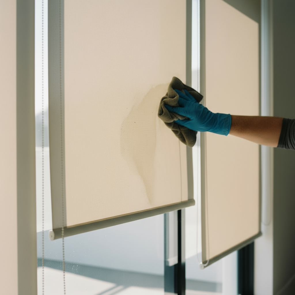 Maintaining & Caring for Roller Shades