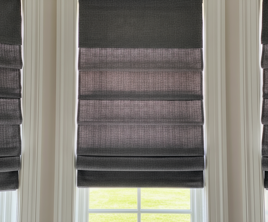 Roman Shades with Flat Design – Pros and Cons