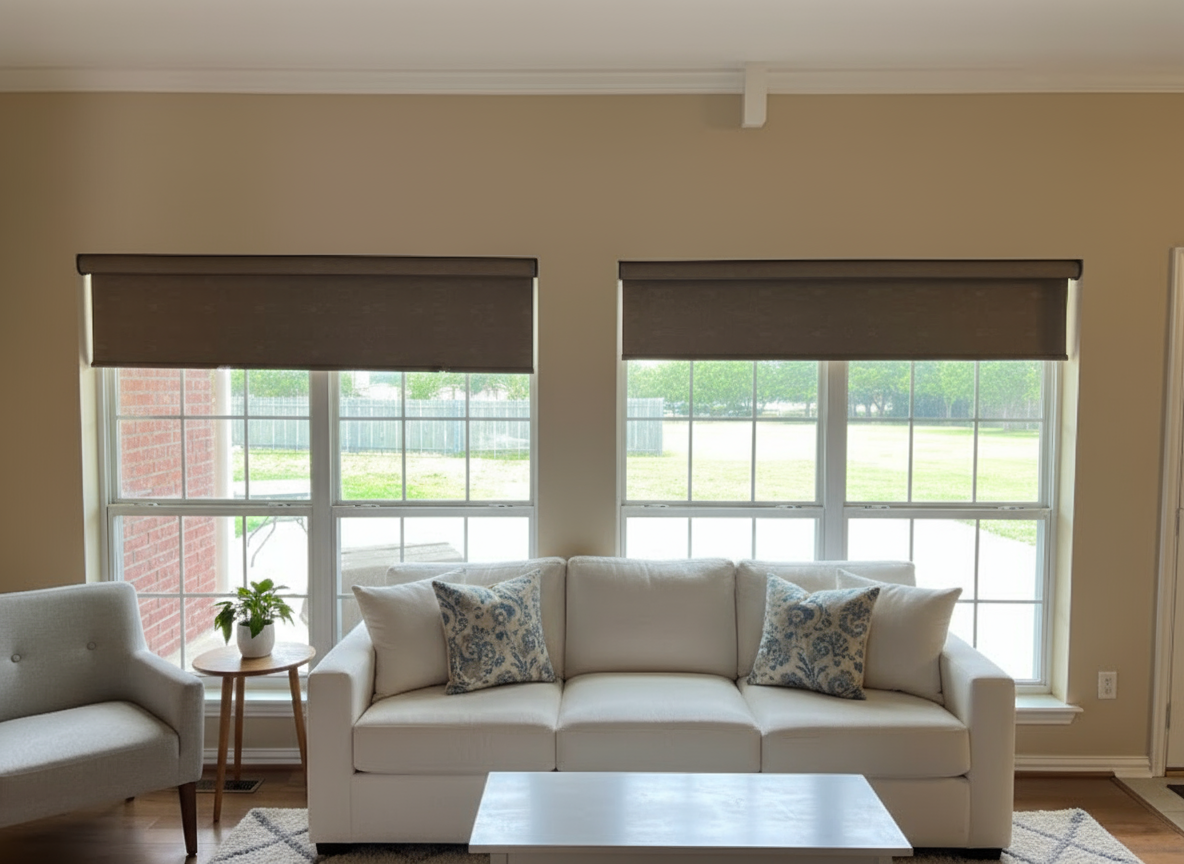 Roller Shades – Simple, Elegant & Low-Upkeep