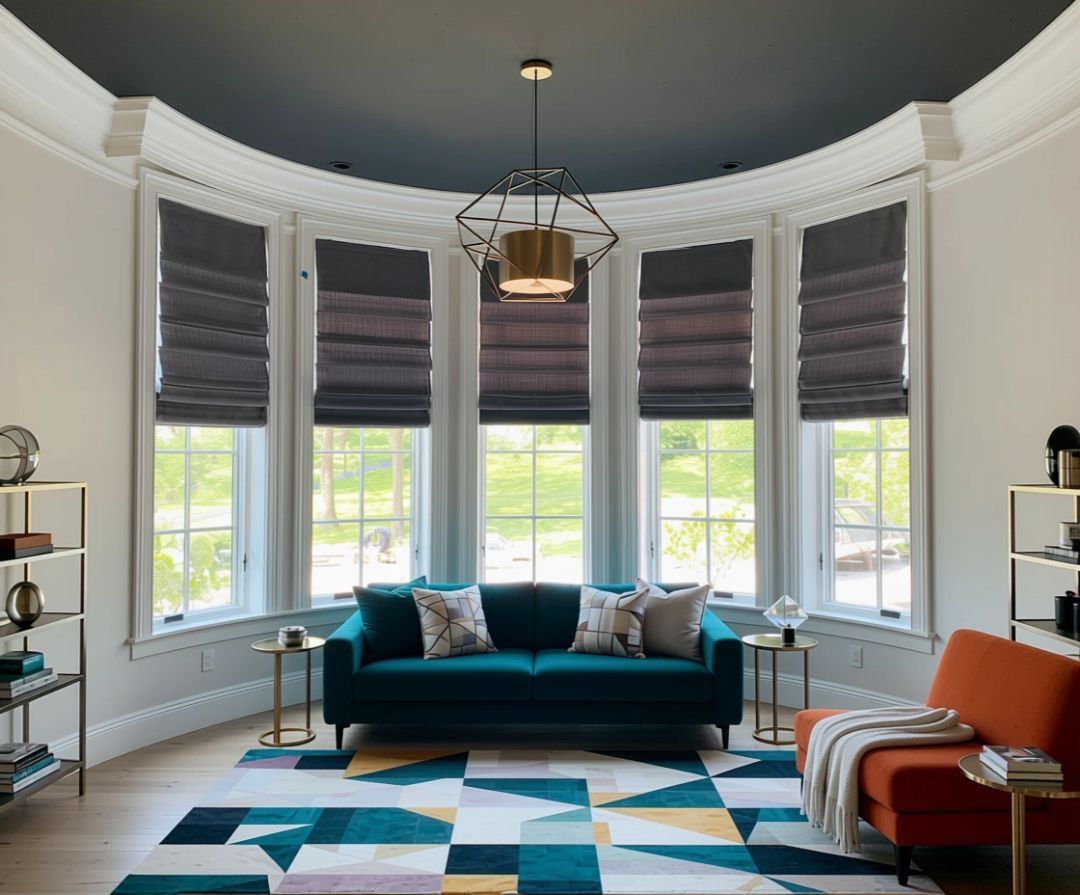 What makes vertical blinds a practical choice for large living room windows in 2025?