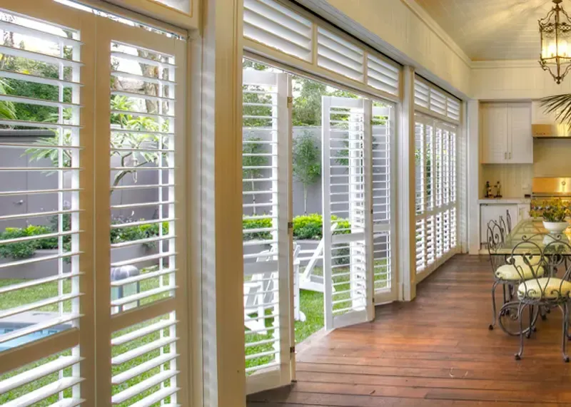 3. Plantation Shutters (Wood & Composite)